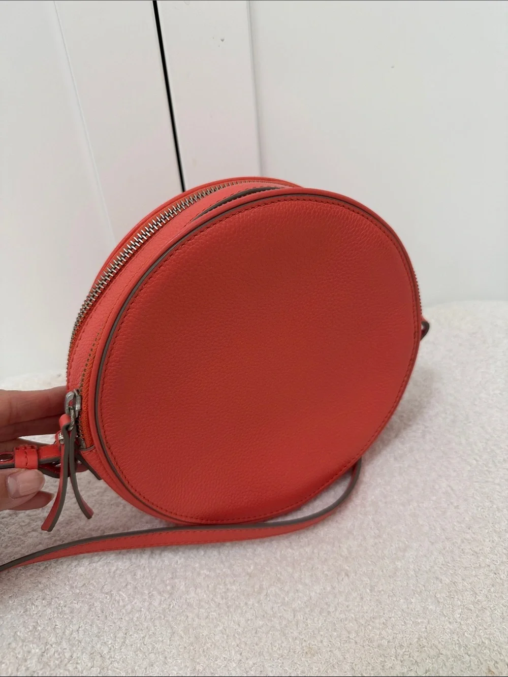 Banana Republic Round Crossbody Bag in Red